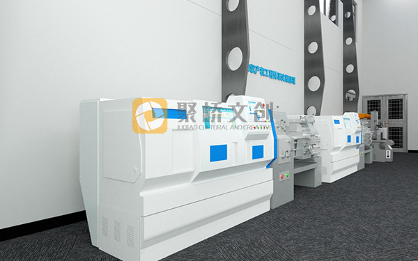 科技企業(yè)展廳設計，企業(yè)風格化展廳設計，展廳設計